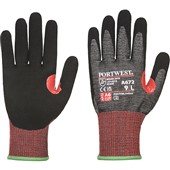 Portwest A672 CS Cut F Glove with Nitrile Foam Palm Coating - 13g Cut Level 5 (Cut F)