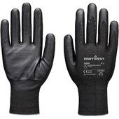 Portwest A680 Cut F Nitrile Tungsten Glove with Nitrile Micro Foam Coating - 21g