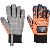 Portwest A726 Aqua-Seal Waterproof Thermal Impact Glove with PVC Dotted Palm