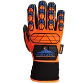 Portwest A726 Aqua-Seal Waterproof Thermal Impact Glove with PVC Dotted Palm