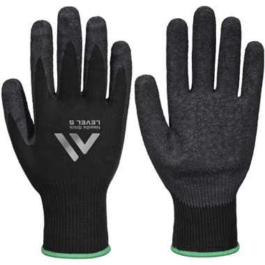 Portwest A793 Extreme Thorn & Needle Resistant Cut F Glove with Crinkle Latex Coating - 10g