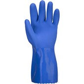 Portwest A881 Marine Ultra PVC Chemical Resistant Gauntlet Gloves 30cm with Sandy Palm Finish