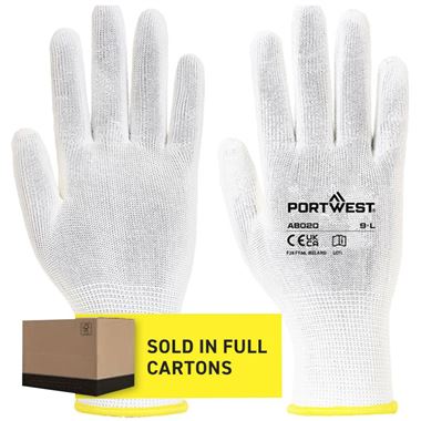 Portwest AB020 Seamless Assembly Work Gloves 13g MultiSave (Box 360)
