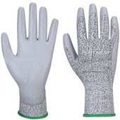 MultiSAVE Pack 12 - Portwest AB620 Cut B Cut Resistant Gloves with PU Coating 13g (12 Pairs)