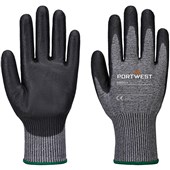 MultiSAVE Pack 12 - Portwest AB664 Cut F Cut Resistant Gloves with PU Coating 13g (12 Pairs)