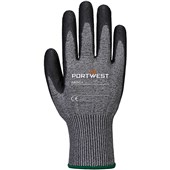 MultiSAVE Pack 12 - Portwest AB664 Cut F Cut Resistant Gloves with PU Coating 13g (12 Pairs)