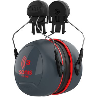 JSP Sonis 3 Helmet Mounted Ear Defenders AEB040-0C1-A00 - SNR 36dB