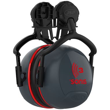 JSP Sonis 3 Helmet Mounted Ear Defenders AEB042-1C1-A00 - SNR 36dB