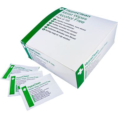 Sterile Moist Wipes Alcohol Free