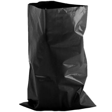 Black Rubble Sacks 400g 750x500mm (Pack 100)