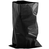 Black Rubble Sacks 400g 750x500mm (Pack 100)