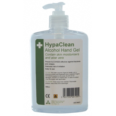 Alcohol Hand Gel Sanitiser 500ml Pump Dispenser Alcohol Hand Gel Sanitiser 500ml Pump Dispenser