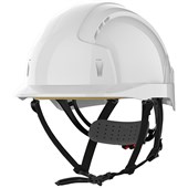 JSP EVOlite Baseworker Safety Helmet - Mid Peak - Vented - Wheel Ratchet - AJB240-000-100