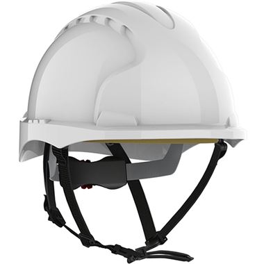 JSP EVO3 Linesman Safety Helmet - Non Vented Wheel Ratchet Micro Peak