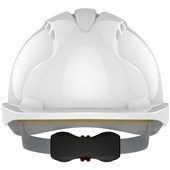 JSP EVO3 Short Peak Safety Helmet - Vented Wheel Ratchet Micro Peak