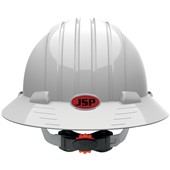 JSP EVO 6100 Full Brim Hard Hat - Non Vented Wheel Ratchet Full Brim