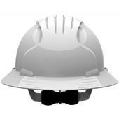 JSP EVO 6100 Full Brim Hard Hat - Non Vented Wheel Ratchet Full Brim