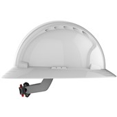 JSP EVO 6100 Full Brim Hard Hat - Non Vented Wheel Ratchet Full Brim