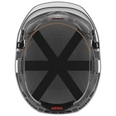 JSP EVO VISTAshield Dualswitch Custom Printed Safety Helmet with Integrated Faceshield & CR2 Reflective - Vented - Wheel Ratchet
