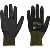 Portwest Planet AP10 NPR15 Black Eco Friendly Nitrile Bamboo Glove with Foam Nitrile Coating