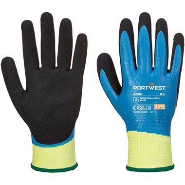 Portwest AP50 Aqua Pro Cut D Glove with Nitrile Foam Coating - 13g