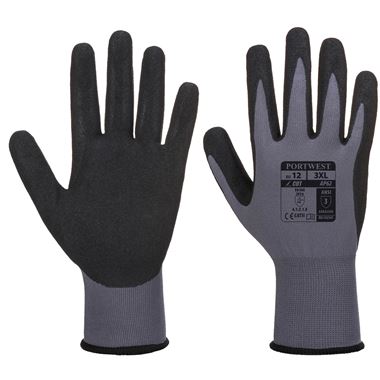 Portwest AP62 Dermiflex Aqua Grip Gloves with Sandy Nitrile Coating - 15g