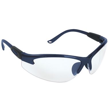 JSP Aquarius Clear Safety Glasses ASA630-120-500 - Scratch Resistant Hardia Lens