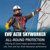 JSP EVO Alta Skyworker Safety Helmet - Vented - Wheel Ratchet - ARC170-000-100