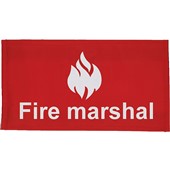 Fire Marshal Velcro Armband
