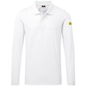 Portwest AS23 Anti-Static ESD Long Sleeve Polo Shirt