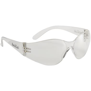 Bolle Bandido BANCI Clear Safety Glasses with Adjustable Cord - Anti Scratch & Anti Fog Lens
