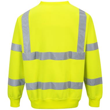 Portwest B303 Yellow Hi Vis Sweatshirt Portwest B303 Yellow Hi Vis Sweatshirt