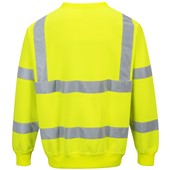 Portwest B303 Yellow Hi Vis Sweatshirt