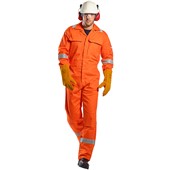 Portwest BIZ5 Bizweld Iona Reflective Flame Resistant Coverall 330g