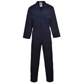 Portwest S999 Stud Polycotton Euro Work Overall 210g Navy
