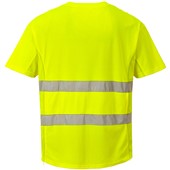 Portwest C394 Yellow MeshAir Cool Hi Vis T Shirt