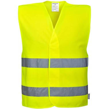 Portwest C406 Yellow Hi Vis Social Distancing Vest Portwest C406 Yellow Hi Vis Social Distancing Vest