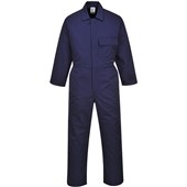 Portwest C802 Navy Standard Polycotton Coverall 245g