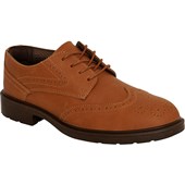 PSF CB503 Boron Contractor Tan Leather Brogue Safety Shoe S1PS FO SRC