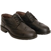 PSF CB504 Radon Contractor Black Leather Brogue Safety Shoe S1PS FO SRC