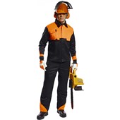 Portwest CH11 Black Protective Lined Polycotton Oak Chainsaw Trouser