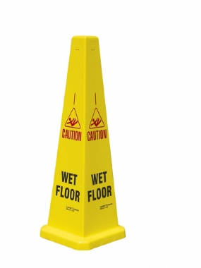 Caution Wet Floor Cone