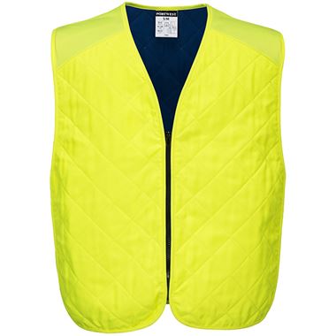 Portwest CV09 Yellow Enhanced Visibility Cooling Evaporative Vest