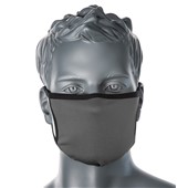 Reusable 3 Ply Fabric Face Mask Graphite Grey (Single Mask)