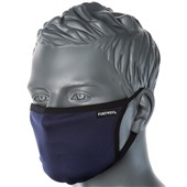 Reusable 3 Ply Fabric Face Mask Navy (Single Mask)