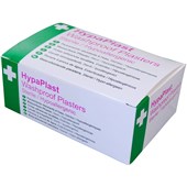 HypaPlast Clear Washproof Plasters Assorted (Pack 100)