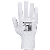 Portwest A110 Polka Dot White Work Gloves