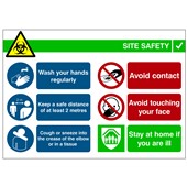 Covid Site Safety Sign