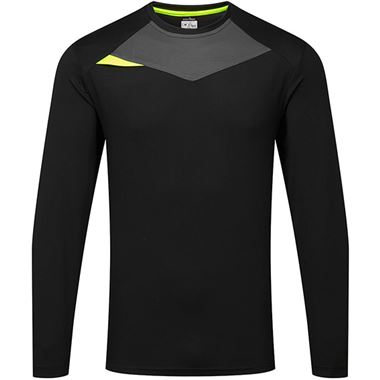 Portwest DX415 DX4 Black Long Sleeve T-Shirt 150g