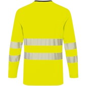 Portwest DX416 DX4 Yellow Long Sleeved Hi Vis T-Shirt
